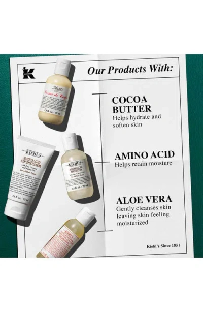 Kiehl's Since 1851 Oh So Soft & Sudsy Set $49 Value In Transparent