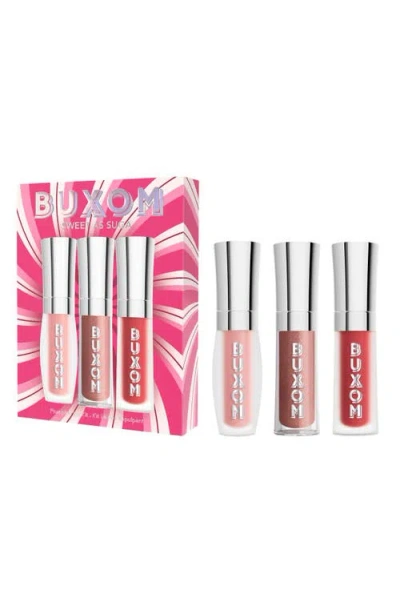 Buxom Sweet As Suga Mini Lip Plumping Trio In Transparent