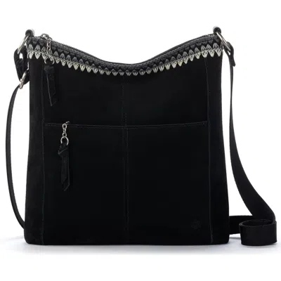 The Sak Lucia Crossbody Leather Bag In Black