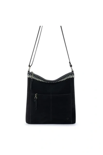 The Sak Lucia Crossbody Leather Bag In Black