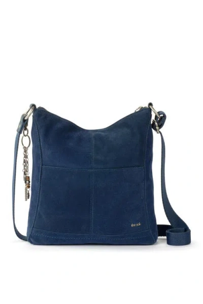 The Sak Lucia Crossbody Leather Bag In Blue