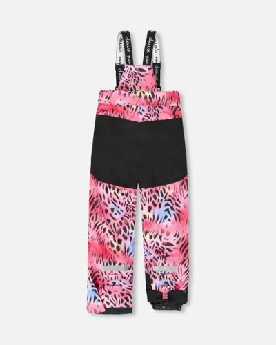 Deux Par Deux Girl Two-piece Teknik Snowsuit In Multi