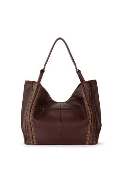 The Sak Los Feliz Large Tote Leather Bag In Brown