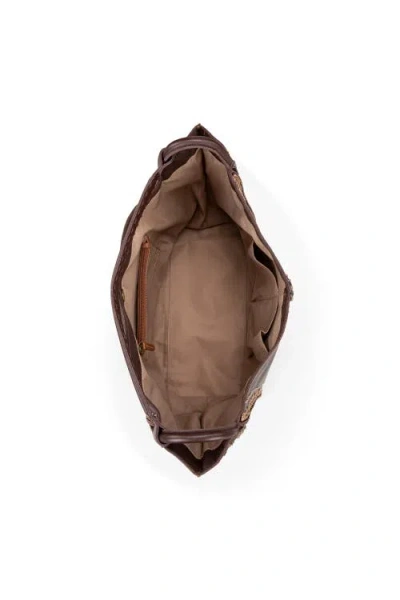 The Sak Los Feliz Large Tote Leather Bag In Brown