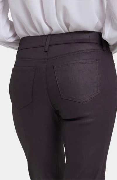 Nydj Marilyn Coated Straight Leg Jeans In Multi