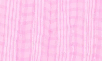 Cece Smocked Cuff Ruffle Blouse In Pink