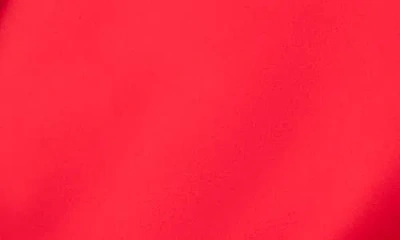 Cece Women's Cowl Neck Bubble Short Sleeves Top In Red