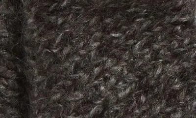 Johnstons Of Elgin Brushed Cashmere & Silk Bouclé Snood In Gray