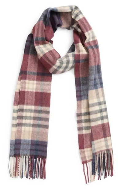 Johnstons Of Elgin Oversize Check Cashmere Scarf In Multi