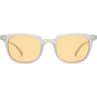 Le Specs Le Resolu 51mm D-frame Sunglasses In Yellow