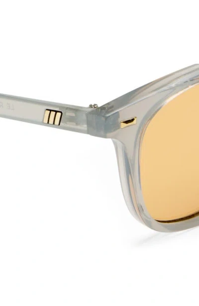 Le Specs Le Resolu 51mm D-frame Sunglasses In Yellow