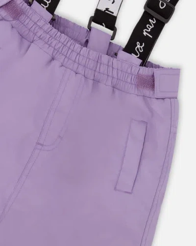 Deux Par Deux Girl Two-piece Chill Outerwear Set With Light Insulation In Multi