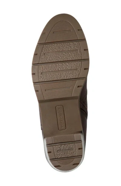 Easy Spirit Women's Carter Eflex Buckle Strap Block Heel Booties In Brown