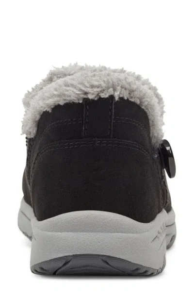 Easy Spirit Turner Faux Fur Lined Bootie In Black