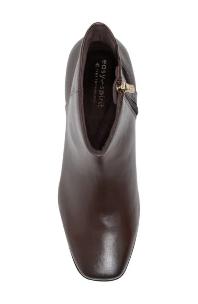 Easy Spirit Women's Sidney Eflex Square Toe Dress Booties In Brown