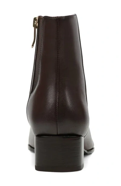 Easy Spirit Women's Sidney Eflex Square Toe Dress Booties In Brown