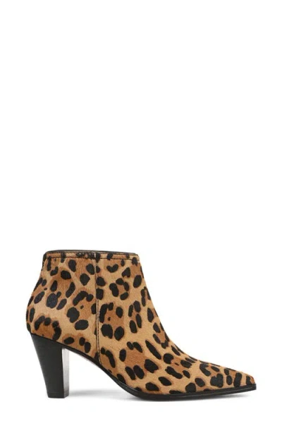 Franco Sarto L-josiah2 Leather Bootie In Animal Print