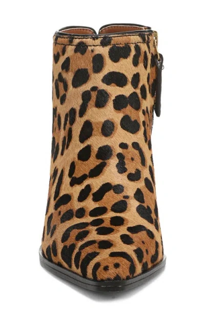 Franco Sarto L-josiah2 Leather Bootie In Animal Print