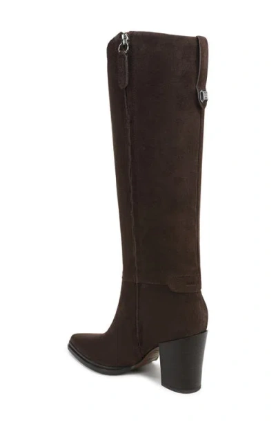 Sarto By Franco Sarto Jasmine Block Heel Boot In Animal Print