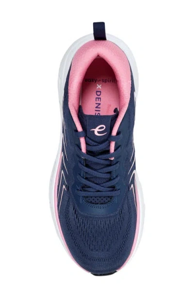 Easy Spirit Women's X Denise Austin Maelie Emove Lace-up Sneakers In Blue