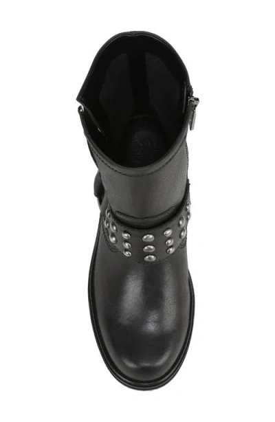 Naturalizer Women's Optimus-stud Western Short Boots In Black