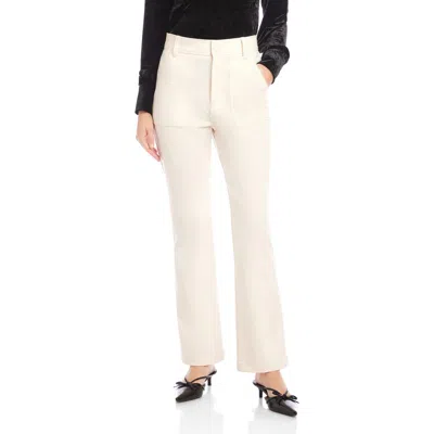 Fifteen Twenty Reagan High Waist Bootcut Pants In Multi