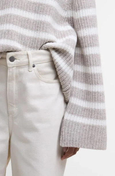 Barbour Irene Stripe Wool Blend Crewneck Sweater In Multi