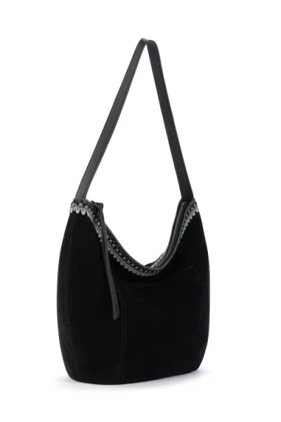 The Sak Sequoia Hobo Leather Bag In Black