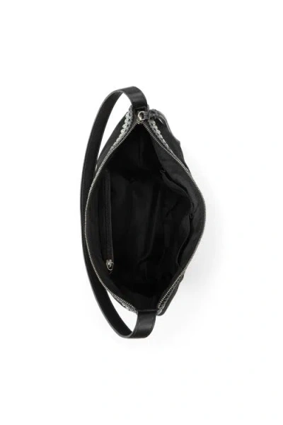 The Sak Sequoia Hobo Leather Bag In Black