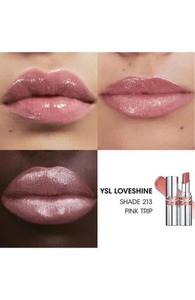 Saint Laurent Oveshine High-shine Lipstick Duo Set In Transparent