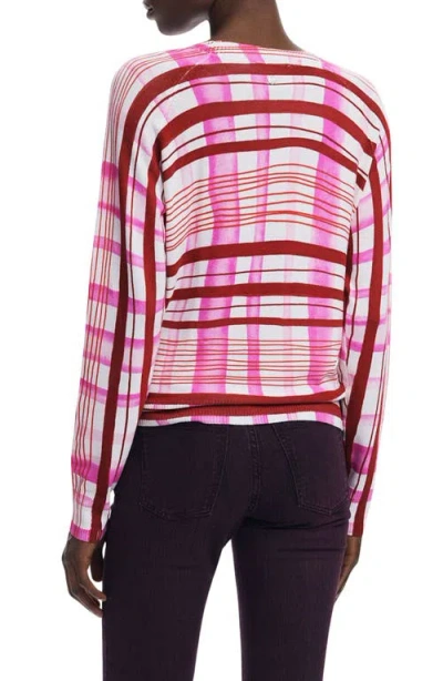 Desigual Pink Viscose Women Sweater In Multi
