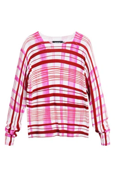 Desigual Pink Viscose Women Sweater In Multi