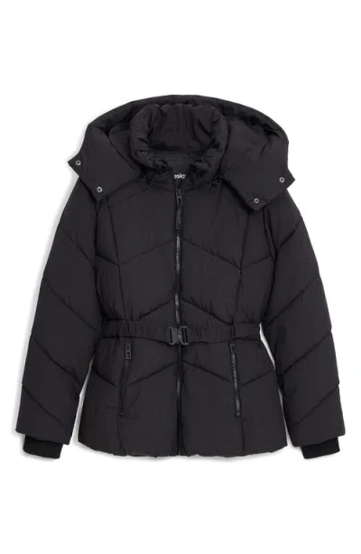 Desigual Polyester Jackets & Women's Coat In Black