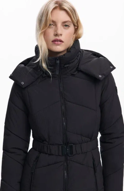 Desigual Polyester Jackets & Women's Coat In Black