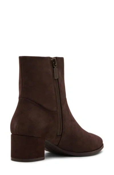 Blondo Amy Waterproof Ankle Bootie In Brown