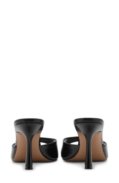 Mango Pointed Toe Slide Sandal In Multi