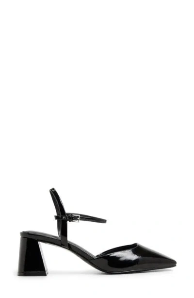 Aldo Women's Gennifer Two-piece Square Toe Pumps In Black