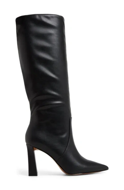 Aldo Women's Nathalee Knee High Pointed Toe Boots In Black