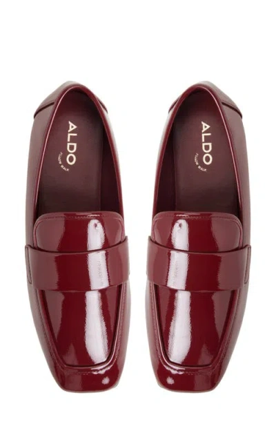 Aldo Women's Charlii Almond Toe Loafers In Red