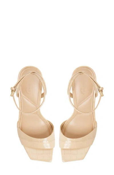 Aldo Harmonious Ankle Strap Sandal In Brown