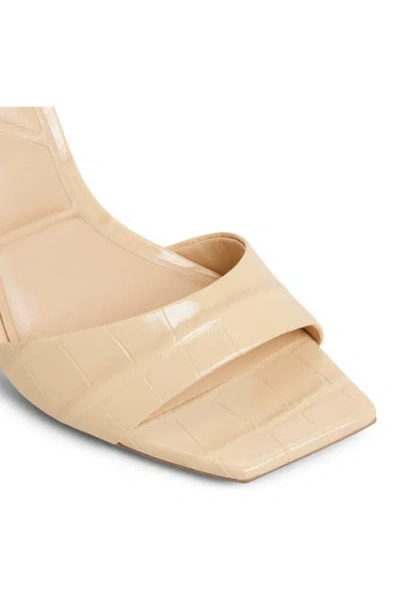 Aldo Harmonious Ankle Strap Sandal In Brown