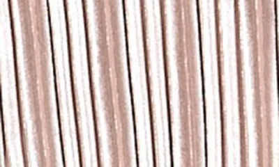 Derek Lam 10 Crosby Claira Pleated Metallic Top In Pink