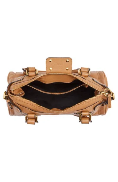 Chloé Womens Mustang Brown Paddington Small Leather Top-handle Bag