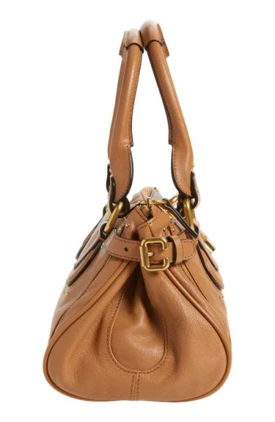 Chloé Womens Mustang Brown Paddington Small Leather Top-handle Bag