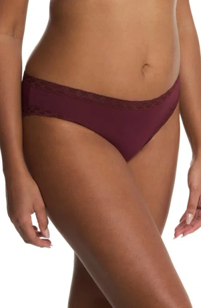 Natori Bliss Girl Briefs In Brown