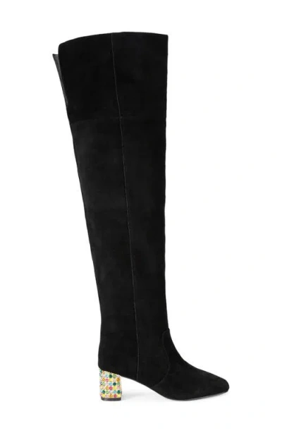Kurt Geiger London Chelsea Over The Knee Boot In Multi