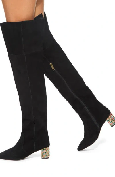 Kurt Geiger London Chelsea Over The Knee Boot In Multi