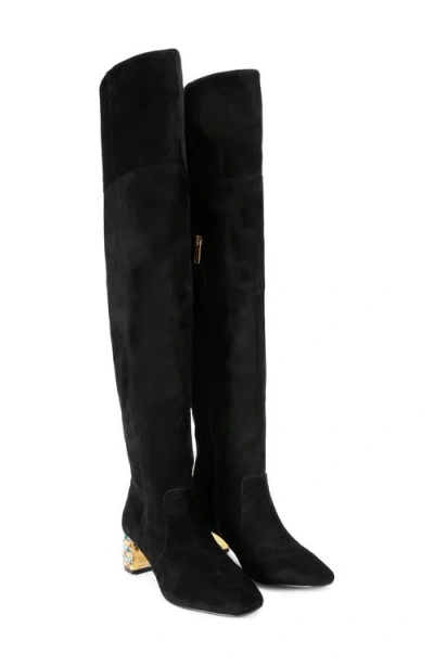 Kurt Geiger London Chelsea Over The Knee Boot In Multi