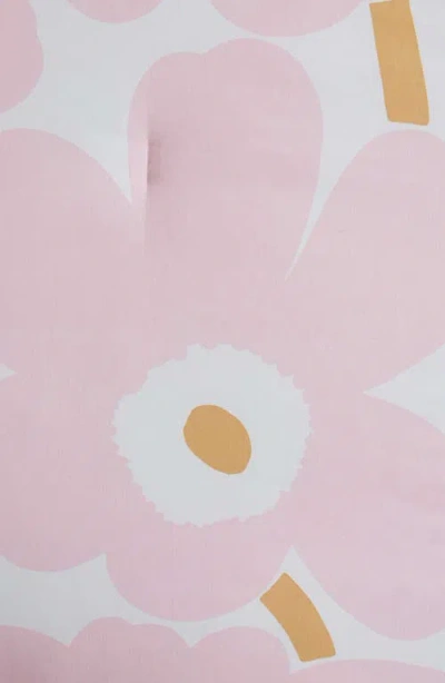 Marimekko Unikko Cotton Percale Comforter Set In Pink