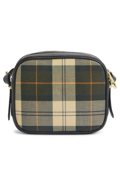 Barbour Daphne Tartan Plaid & Leather Crossbody Bag In Multi